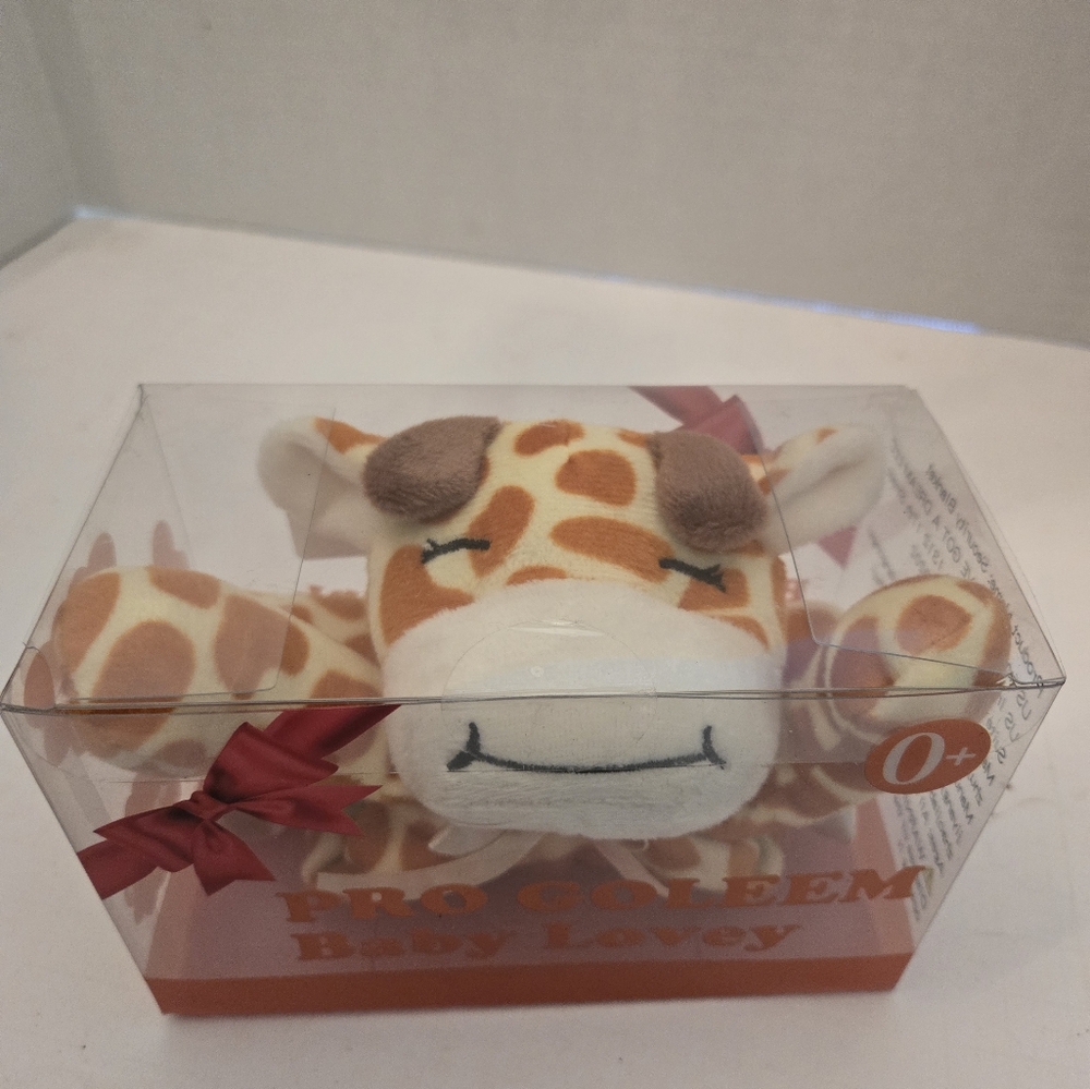 Pro Goleem Giraffe Lovey Security Blanket Baby Plushie Fleece Lovie